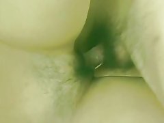 Sexy Азии в юбка получает ее киска волосатые, облапанная, стад затем трахает